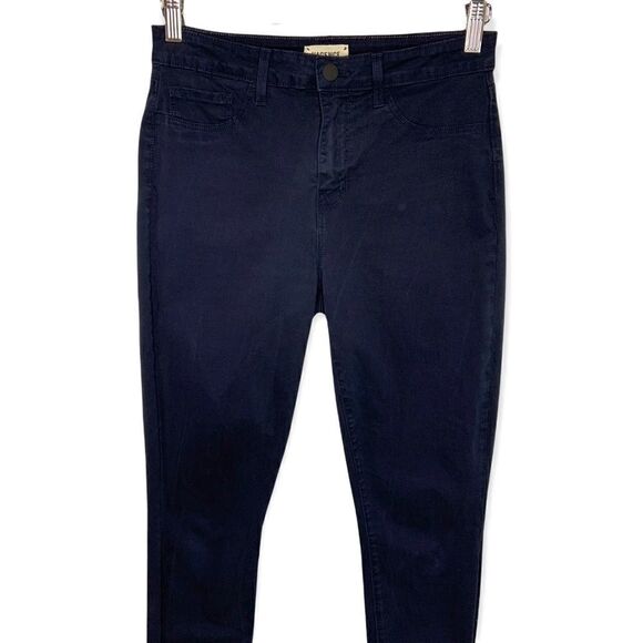 L' Agence Midnight Blue Margot High Rise Skinny Crop Pants L2 - Picture 4 of 9